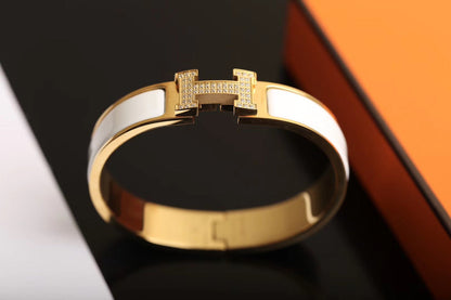 [：Polaidi Jewelry]H BRACELET GOLD DIAMOND