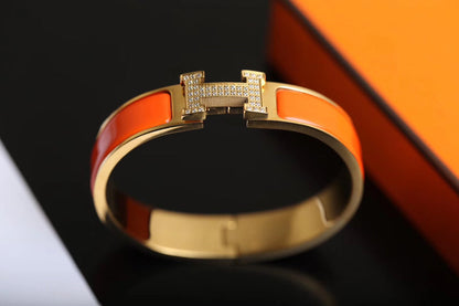 [Polaidi Jewelry]H BRACELET GOLD DIAMOND