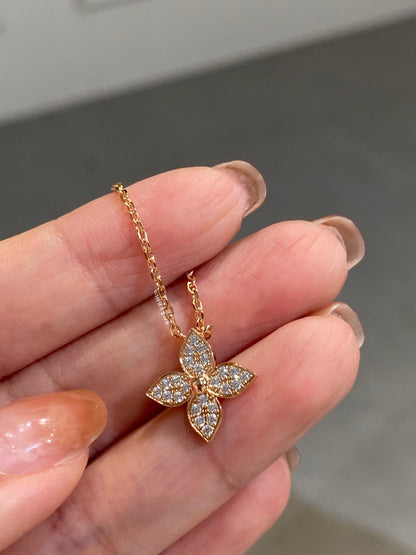 [：Polaidi Jewelry]スターダイヤモンドネックレス