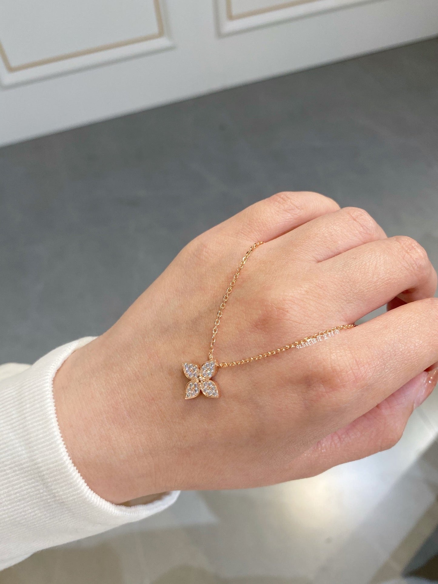 [Polaidi Jewelry]STAR DIAMOND NECKALCE