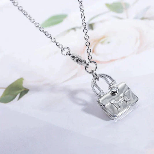 [Polaidi Jewelry]AMULETTE PEDANT SILVER NECKLACE