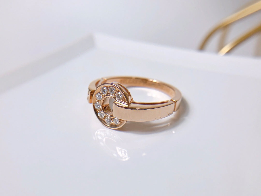 [Polaidi Jewelry]DREAM RING DIAMOND PINK GOLD