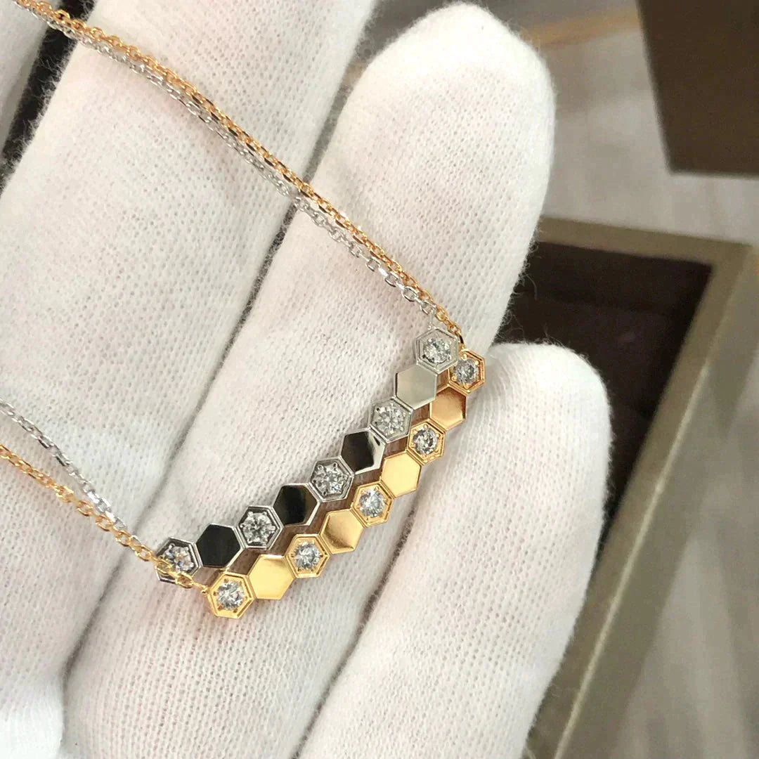 [：Polaidi Jewelry]BEE LOVE NECKLACE DIAMOND
