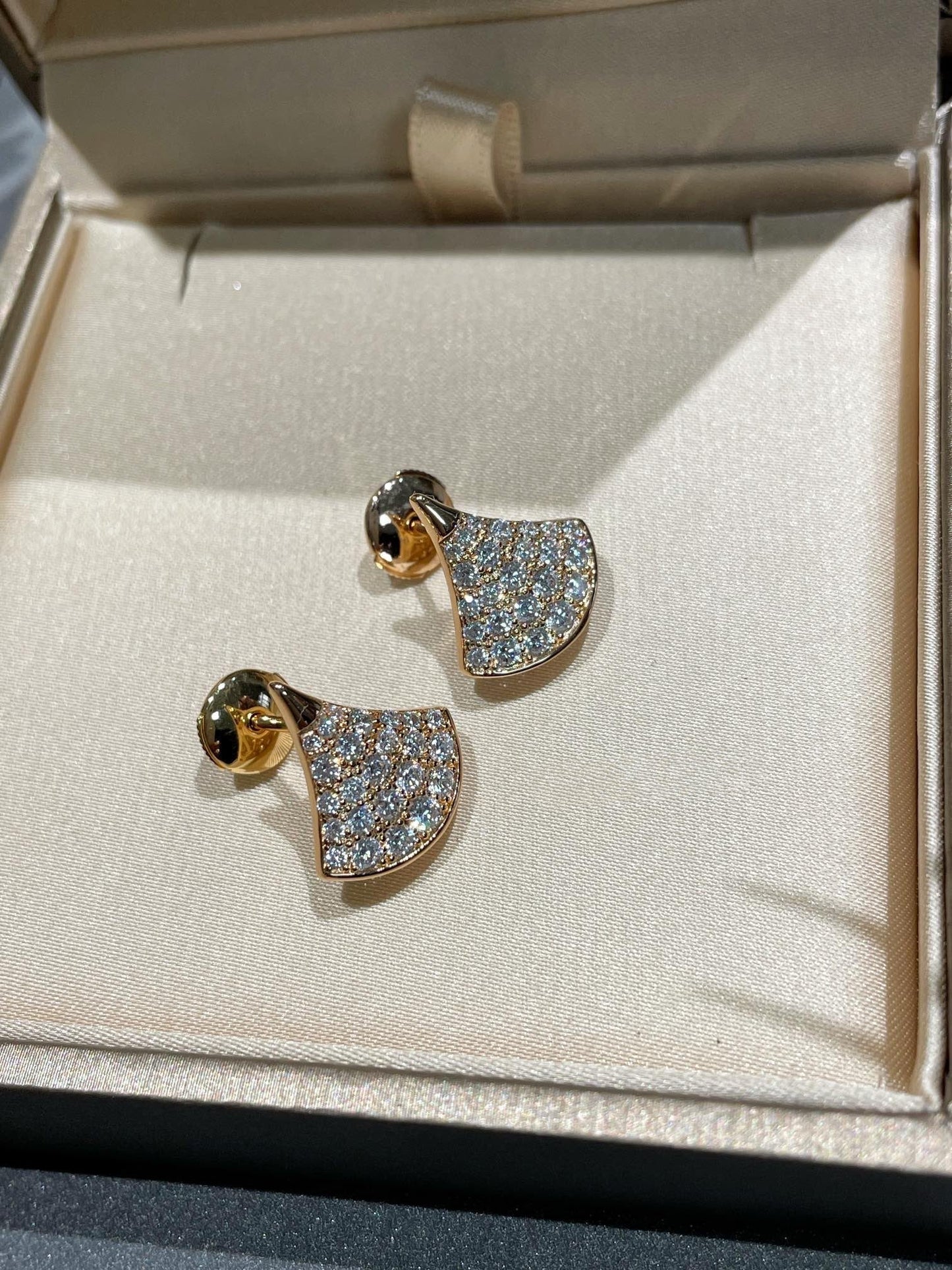 [Polaidi Jewelry]DREAM STUD EARRINGS DIAMOND