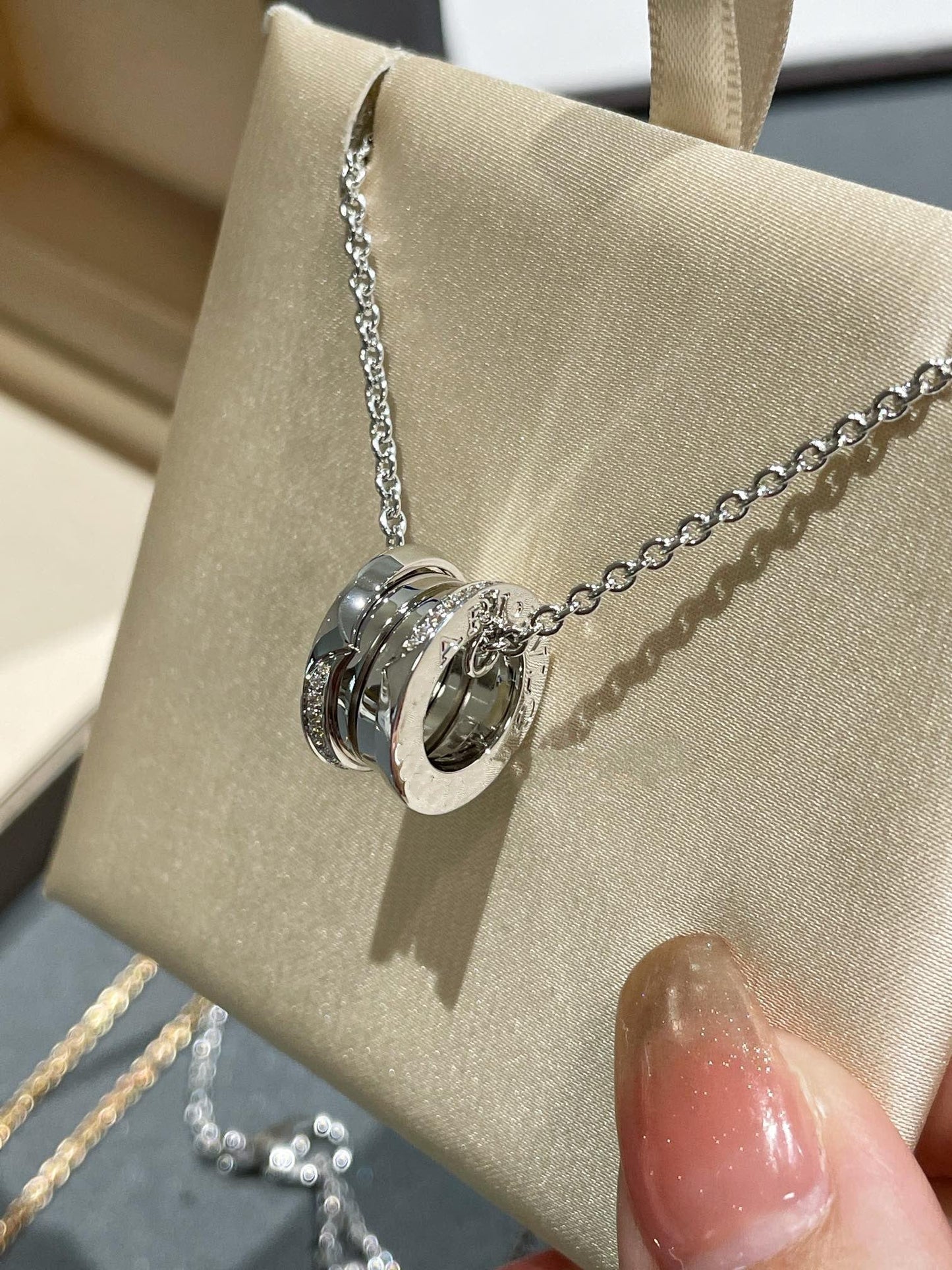 [Polaidi Jewelry]ZERO 1 NECKLACE DIAMOND