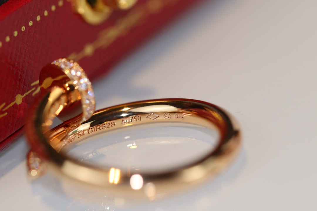 [Polaidi Jewelry]JUSTE RING 2.65MM GOLD DIAMOND