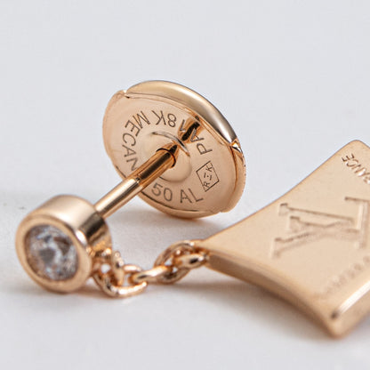 [Polaidi Jewelry]STAR DIAMONDS EARRINGS GOLD