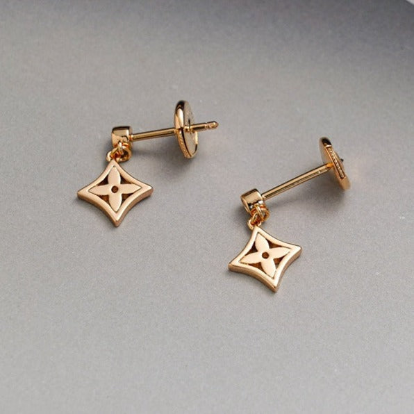 [：Polaidi Jewelry]STAR EARRINGS GOLD