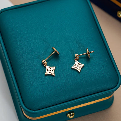 [：Polaidi Jewelry]STAR EARRINGS GOLD