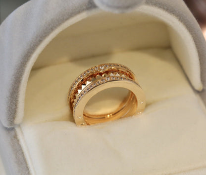 [Polaidi Jewelry]ZERO 1 GOLD DIAMOND RING