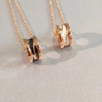 [Polaidi Jewelry]ZERO 1 NECKLACE PINK GOLD