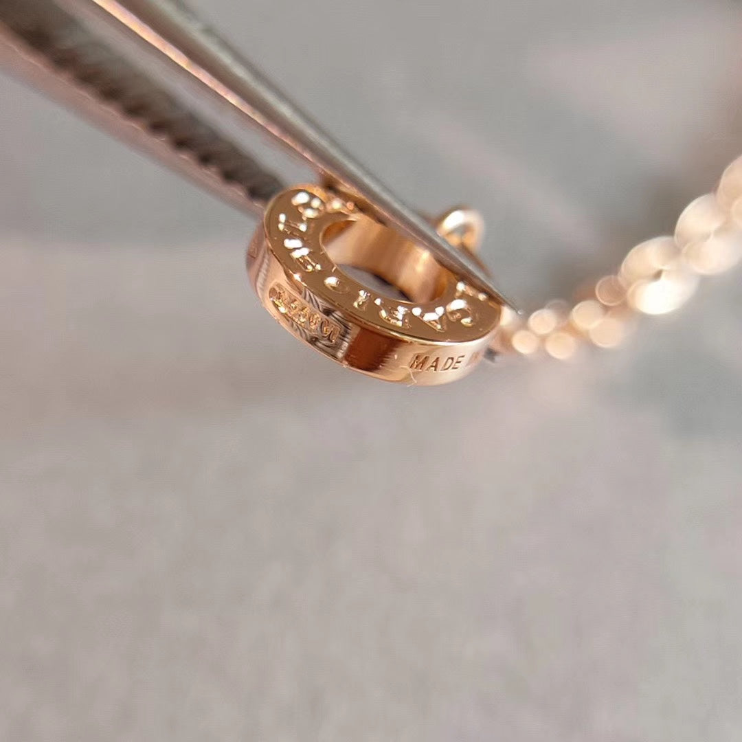 [Polaidi Jewelry]ZERO 1 NECKLACE PINK GOLD