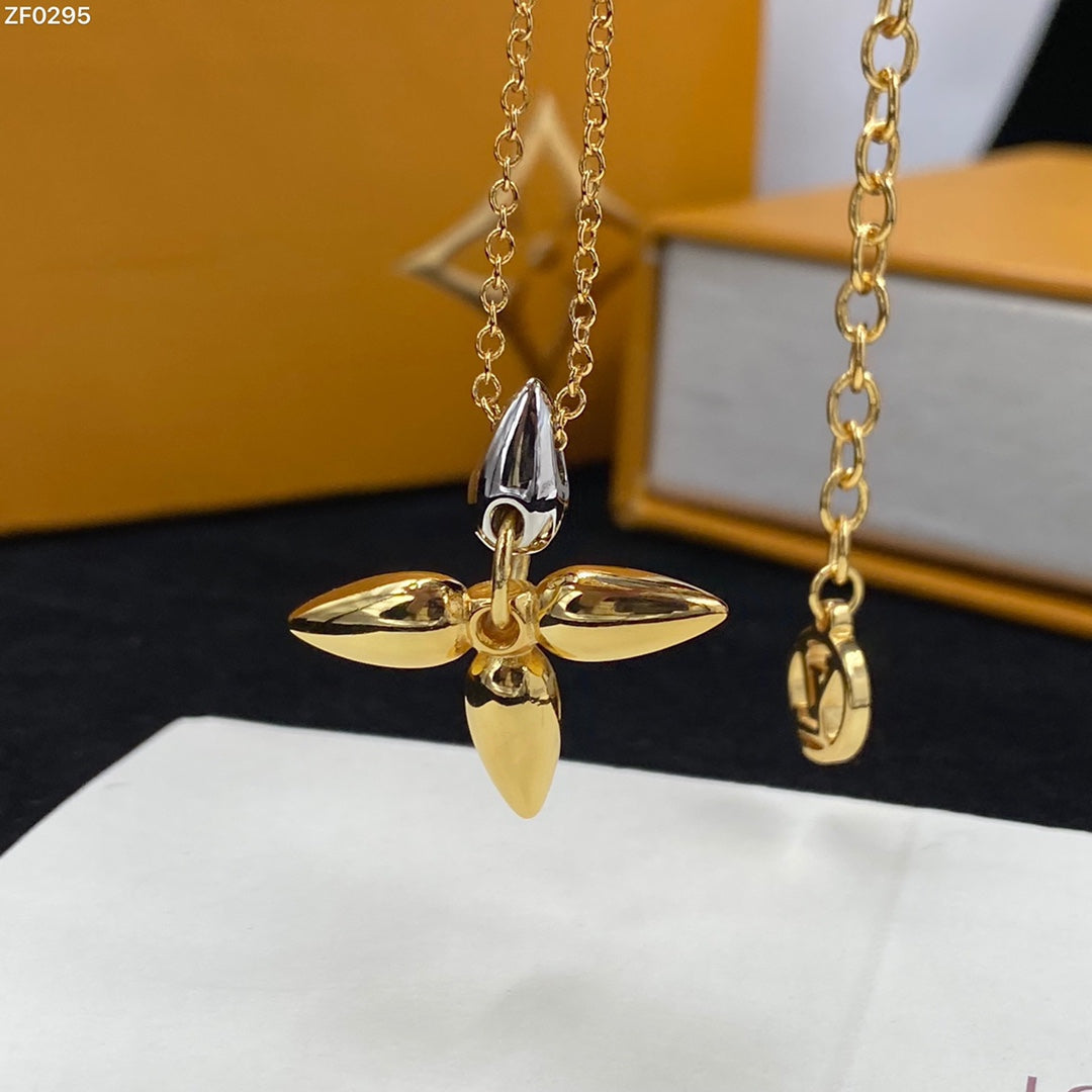 [：Polaidi Jewelry]LOUISETTE PEDANT GOLD NECKLACE