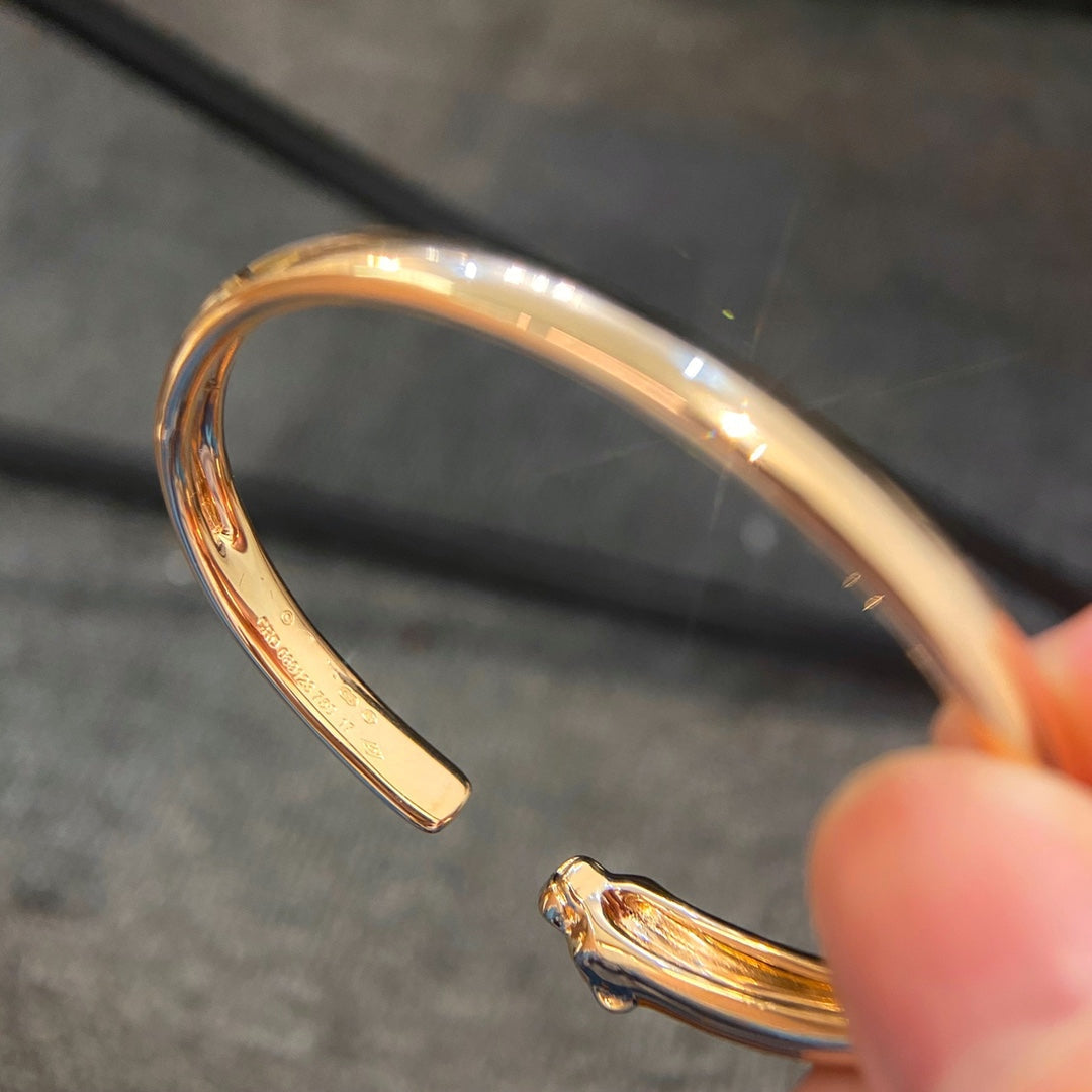[：Polaidi Jewelry]PANTHERE GOLD OPEN BRACELET