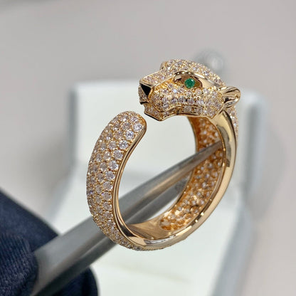 [Polaidi Jewelry]PANTHERE PINK GOLD DIAMOND RING