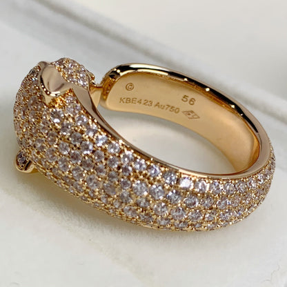 [：Polaidi Jewelry]PANTHERE PINK GOLD DIAMOND RING