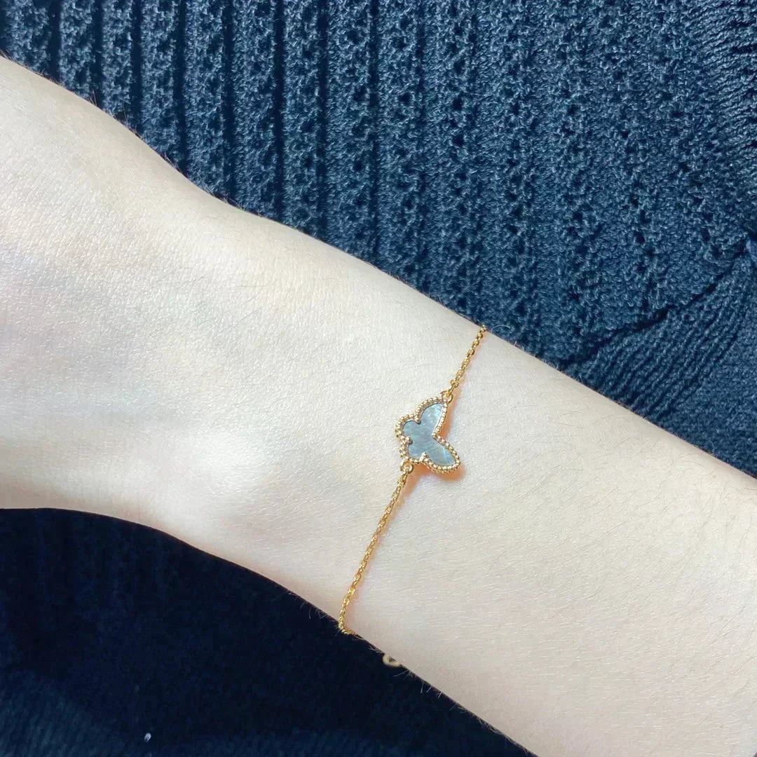 [：Polaidi Jewelry]BUTTERFLY DARK MOP BUTTERFLY BRACELET