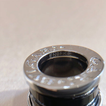 [Polaidi Jewelry]ZERO 1 BLACK CERAMIC SILVER NECKLACE