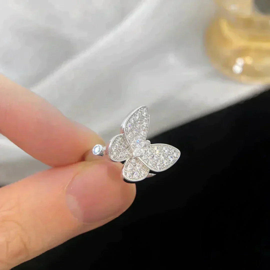 [Polaidi Jewelry]BUTTERFLY DIAMOND RING