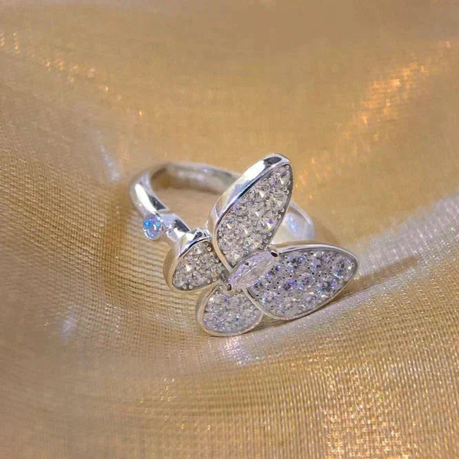 [Polaidi Jewelry]BUTTERFLY DIAMOND RING