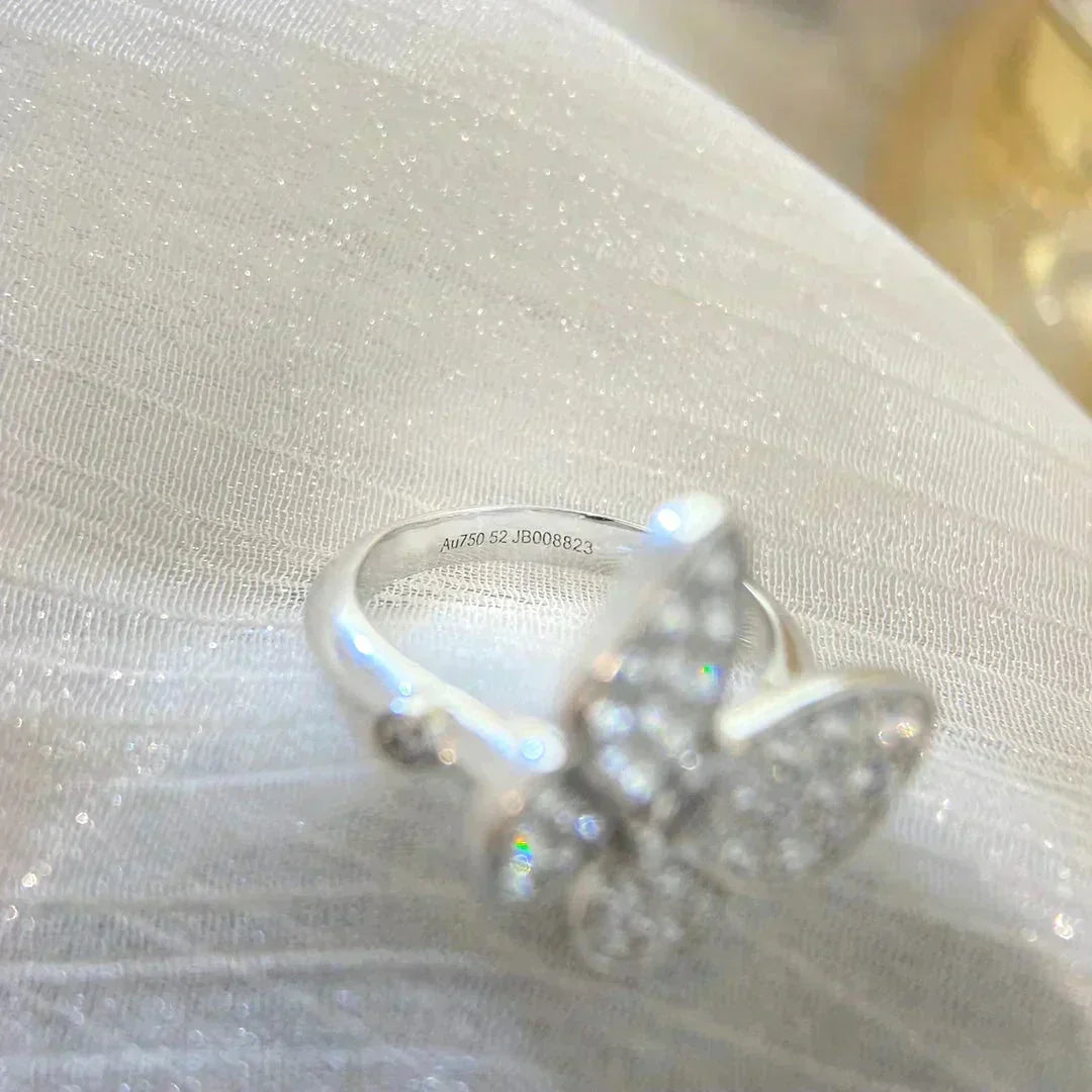[：Polaidi Jewelry]BUTTERFLY DIAMOND RING