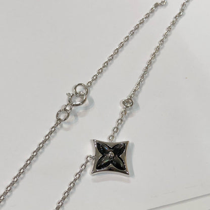 [：Polaidi Jewelry]スター ブラックMOP ネックレス