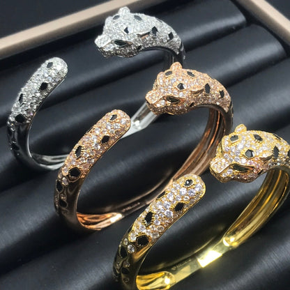 [Polaidi Jewelry]PANTHERE BIG BRACELET DIAMONDS