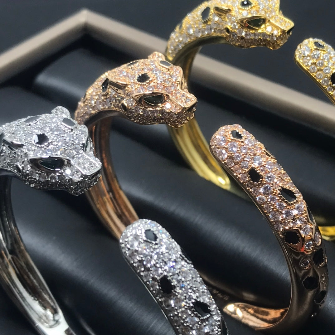 [：Polaidi Jewelry]PANTHERE BIG BRACELET DIAMONDS