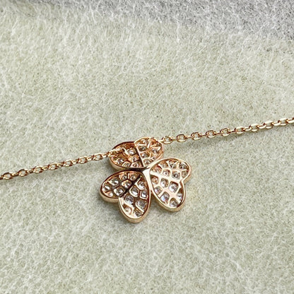 [Polaidi Jewelry]FLOWER DIAMOND NECKLACE
