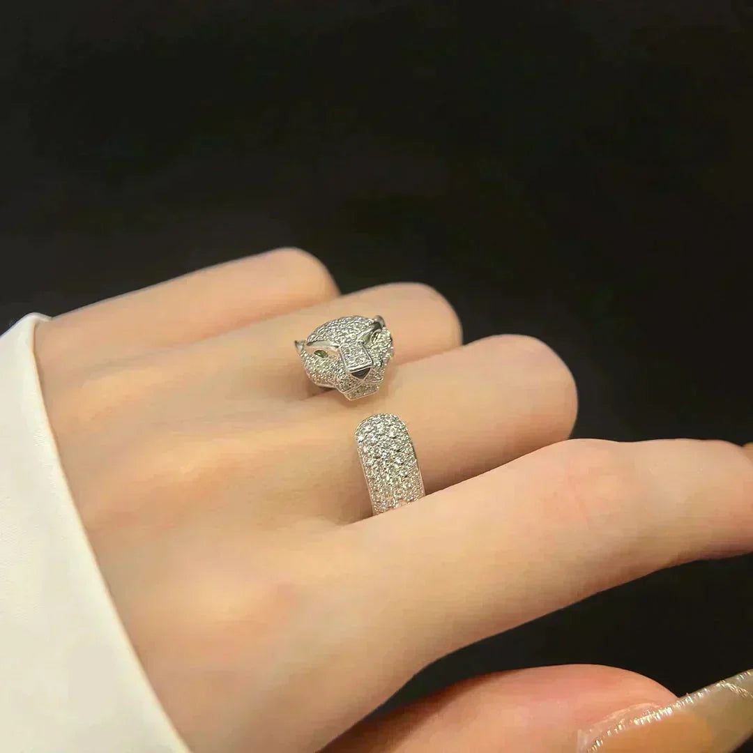 [：Polaidi Jewelry]PANTHERE 5.5MM ALL DIAMOND RING