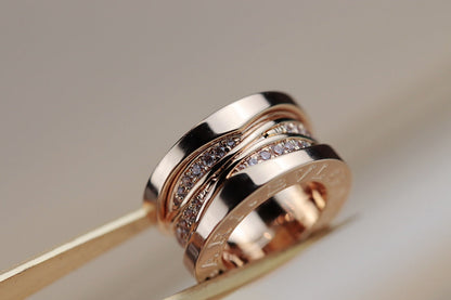 [Polaidi Jewelry]ZERO 1 PINK GOLD DIAMOND NECKLACE