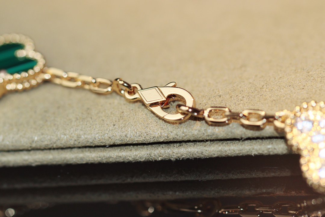 [Polaidi Jewelry]CLOVER 20 MOTIFS ONYX ROSE GOLD
