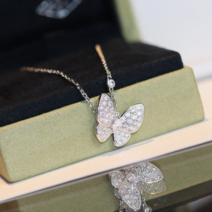 [Polaidi Jewelry]BUTTERFLY DIAMOND NECKLACE
