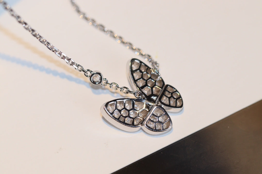 [Polaidi Jewelry]BUTTERFLY DIAMOND NECKLACE