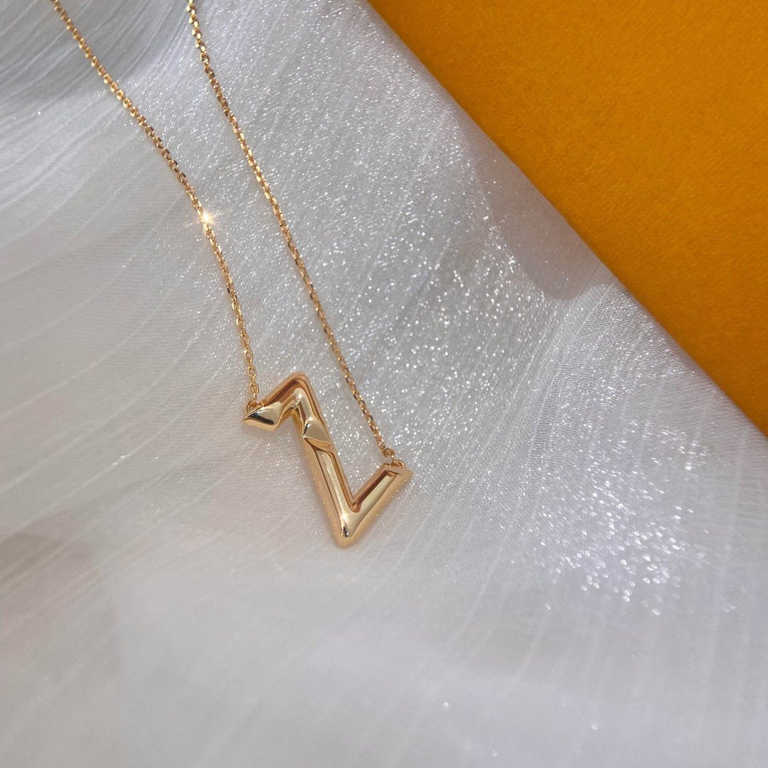 [：Polaidi Jewelry]ボルテアップサイドダウンネックレス