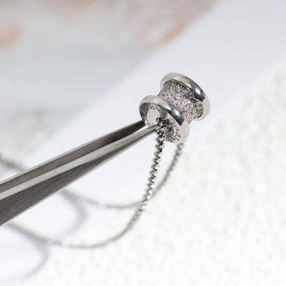[Polaidi Jewelry]ZERO 1 SILVER DIAMOND NECKLACE