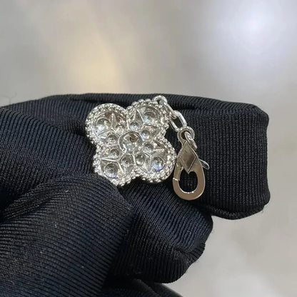 [Polaidi Jewelry] CLOVER 5 MOTIF FULL DIAMOND BRACELET COLLECTION