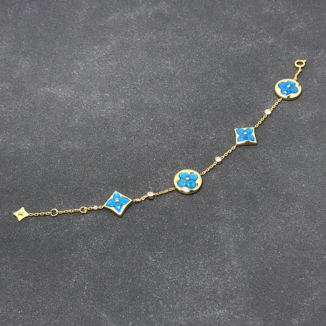 [Polaidi Jewelry]STAR AND SUN TURQUOISE 4 MOTIFS 3 DIAMONDS