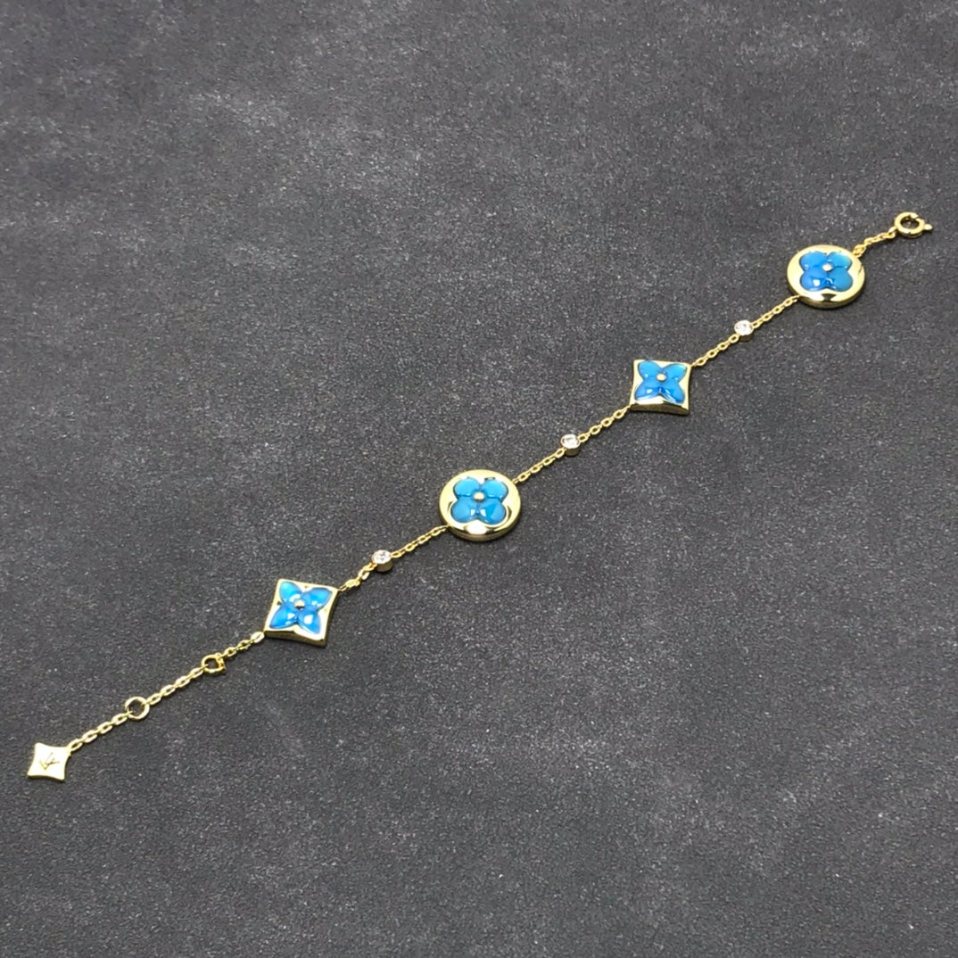 [Polaidi Jewelry]STAR AND SUN TURQUOISE 4 MOTIFS 3 DIAMONDS
