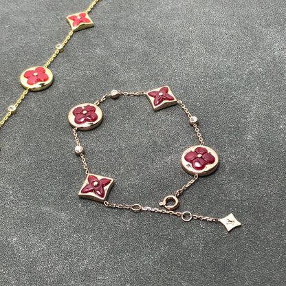 [：Polaidi Jewelry]STAR AND SUN CARNELIAN 4 MOTIFS 3 DIAMONDS