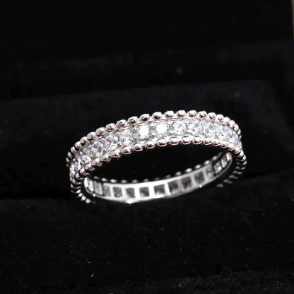 [Polaidi Jewelry]PERLEE DIAMOND SILVER RING