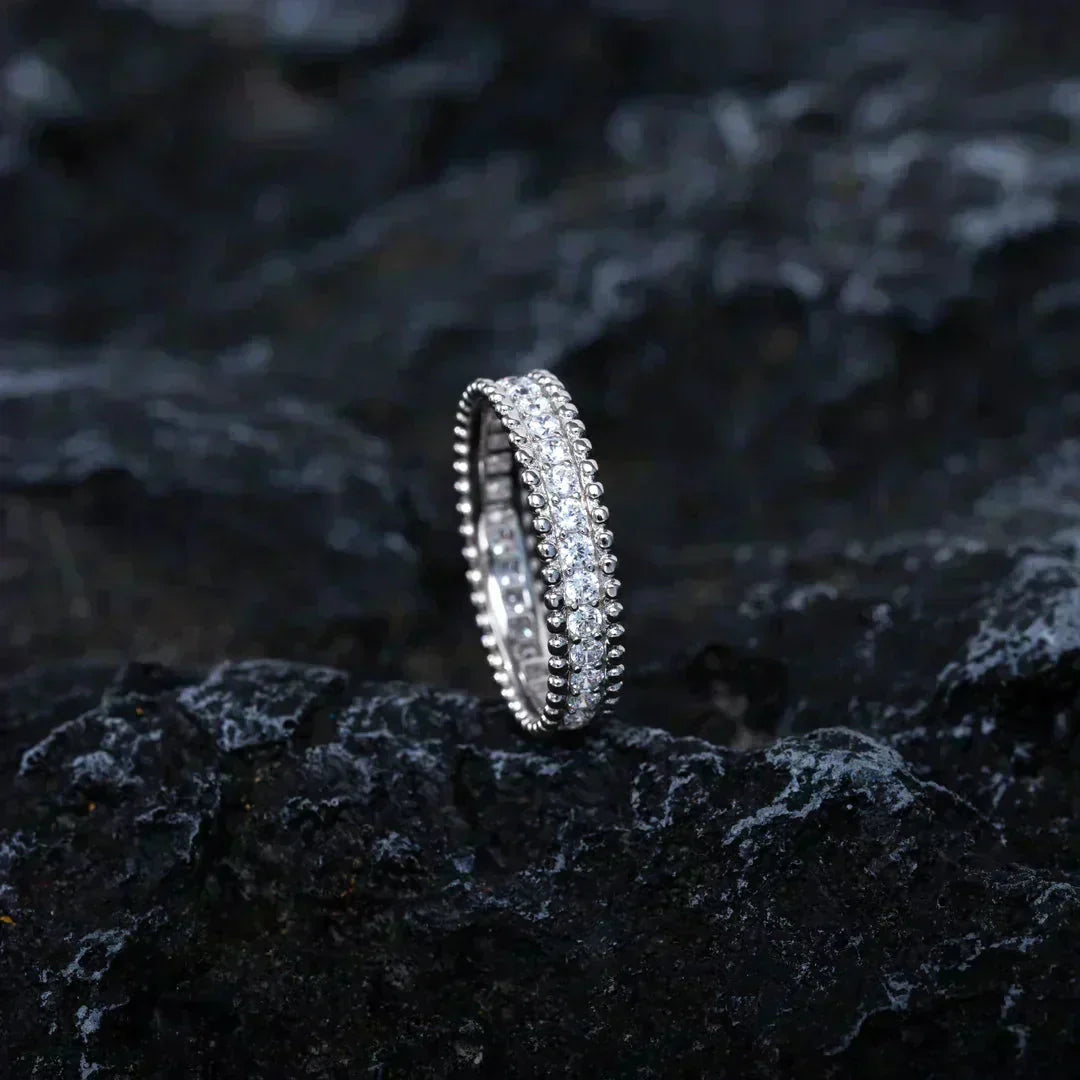 [Polaidi Jewelry]PERLEE DIAMOND SILVER RING