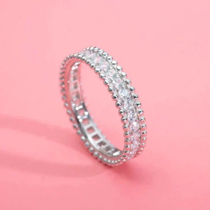 [：Polaidi Jewelry]PERLEE DIAMOND SILVER RING