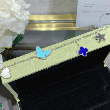 [：Polaidi Jewelry]LUCKY SPRING SILVER BRACELET 4 MOTIF