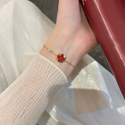 [：Polaidi Jewelry]SUN PEDANT CARNELIAN BRACELET