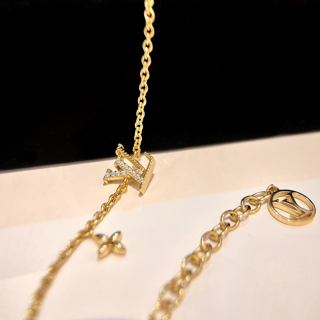 [Polaidi Jewelry]LOGO STAR MOTIF GOLD BRACELET