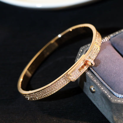 [Polaidi Jewelry]KELLY BRACELET DIAMOND PAVED