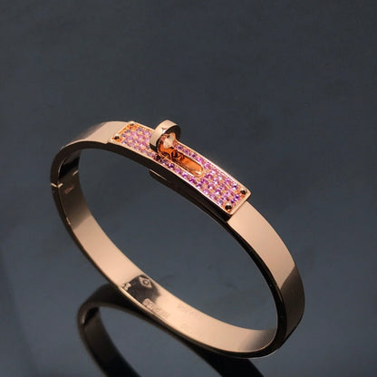 [Polaidi Jewelry]KELLY BRACELET PINK DIAMOND