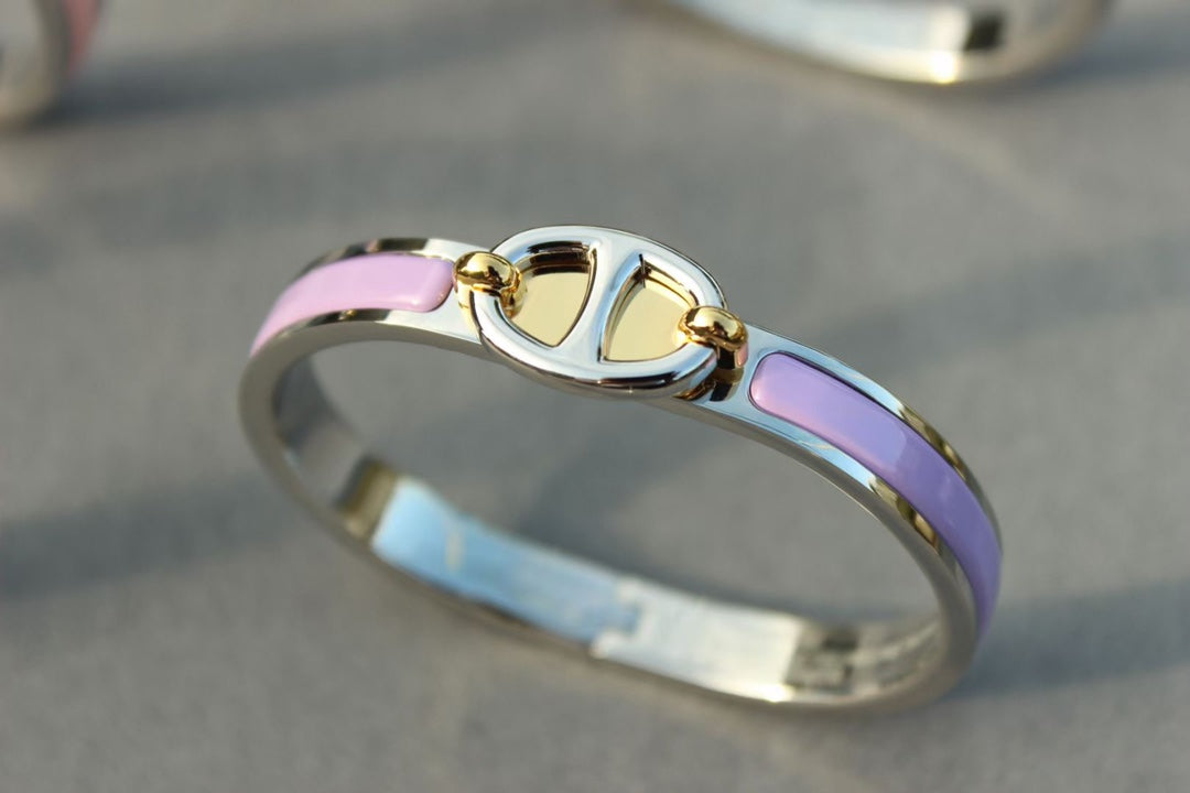 [：Polaidi Jewelry]CLIC CHAINE SILVER BRACELET