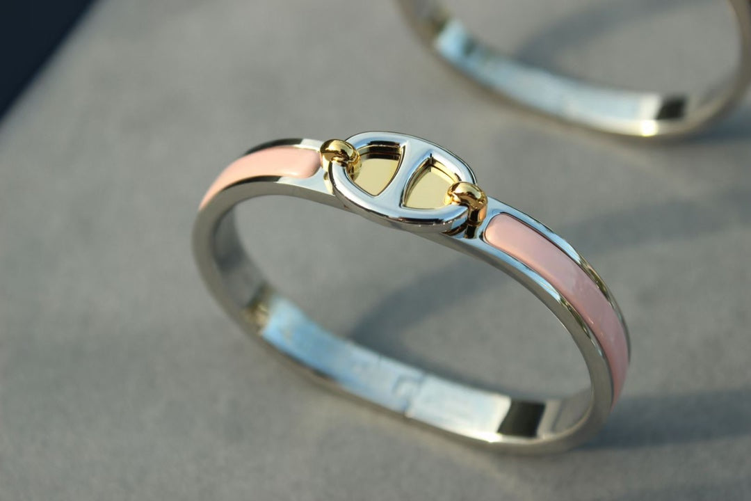 [Polaidi Jewelry]CLIC CHAINE SILVER BRACELET